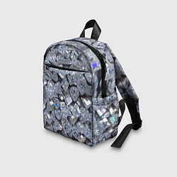 Детский рюкзак Россыпь бриллиантов, цвет: 3D-принт — фото 2