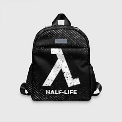 Детский рюкзак Half-Life с потертостями на темном фоне, цвет: 3D-принт