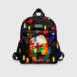 Детский рюкзак Тетрис фильм арт, цвет: 3D-принт