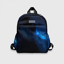 Детский рюкзак Чёрный и синий космос