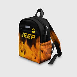 Детский рюкзак Jeep - gold gradient: символ сверху, цвет: 3D-принт — фото 2