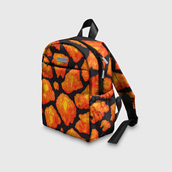 Детский рюкзак Обжигающая лава, цвет: 3D-принт — фото 2
