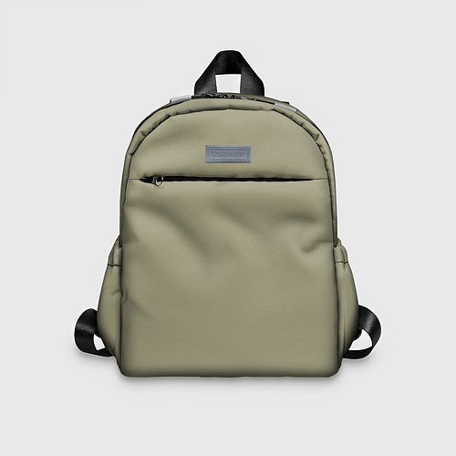 Детский рюкзак Зеленый тренд без принта / 3D-принт – фото 1