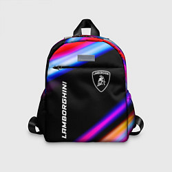 Детский рюкзак Lamborghini speed lights, цвет: 3D-принт