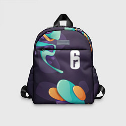Детский рюкзак Rainbow Six graffity splash, цвет: 3D-принт