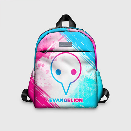 Детский рюкзак Evangelion neon gradient style / 3D-принт – фото 1