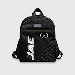 Детский рюкзак JAC карбоновый фон, цвет: 3D-принт