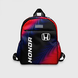 Детский рюкзак Honda красный карбон