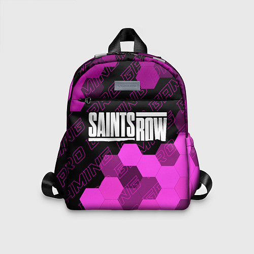 Детский рюкзак Saints Row pro gaming: символ сверху / 3D-принт – фото 1