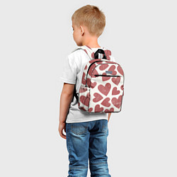 Детский рюкзак Hearts, цвет: 3D-принт — фото 2