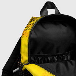 Детский рюкзак Darling in the FranXX - gold gradient: символ свер, цвет: 3D-принт — фото 2
