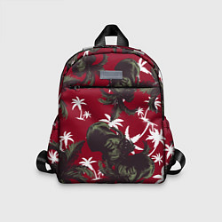 Детский рюкзак Пальмы и Давид Микеланджело, цвет: 3D-принт