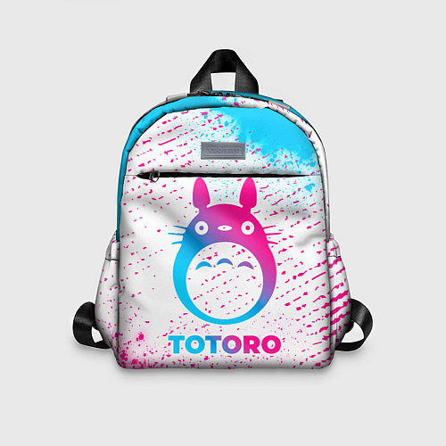 Детский рюкзак Totoro neon gradient style / 3D-принт – фото 1