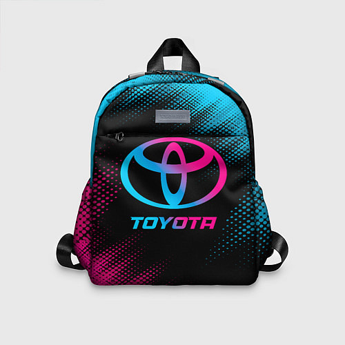 Детский рюкзак Toyota - neon gradient / 3D-принт – фото 1