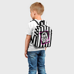 Детский рюкзак Барби и полосы, цвет: 3D-принт — фото 2