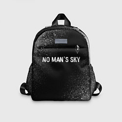 Детский рюкзак No Mans Sky glitch на темном фоне: символ сверху