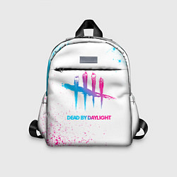 Детский рюкзак Dead by Daylight neon gradient style