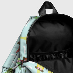 Детский рюкзак Попугайчики, цвет: 3D-принт — фото 2