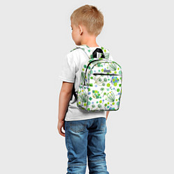 Детский рюкзак Green bloom, цвет: 3D-принт — фото 2