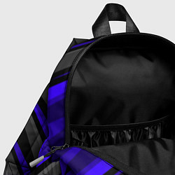 Детский рюкзак Beast mode - синяя униформа, цвет: 3D-принт — фото 2