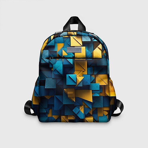 Детский рюкзак Объёмная геометрия / 3D-принт – фото 1