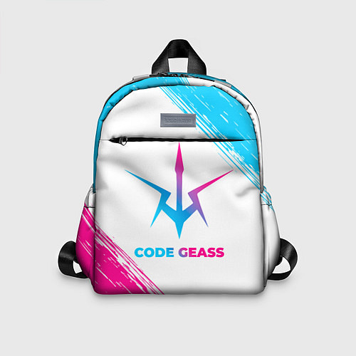 Детский рюкзак Code Geass neon gradient style / 3D-принт – фото 1