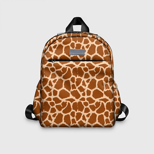 Детский рюкзак Шкура Жирафа - Giraffe / 3D-принт – фото 1