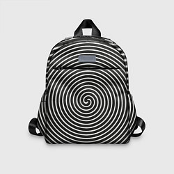 Детский рюкзак Оптическая иллюзия спираль, цвет: 3D-принт