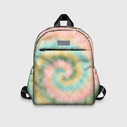 Детский рюкзак Тай-дай болотный, цвет: 3D-принт