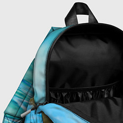 Детский рюкзак Утка Кряква - селезень, цвет: 3D-принт — фото 2