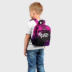 Детский рюкзак Blackpink - neon, цвет: 3D-принт — фото 2