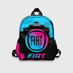 Детский рюкзак Fiat - neon gradient, цвет: 3D-принт