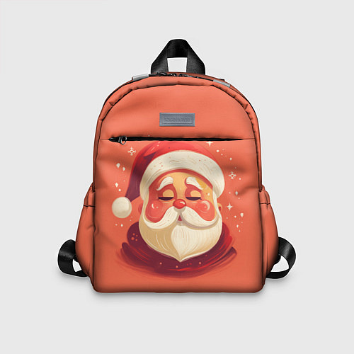 Детский рюкзак Портрет Деда Мороза / 3D-принт – фото 1
