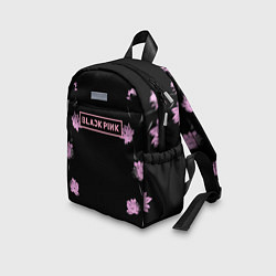 Детский рюкзак Blackpink - flowers, цвет: 3D-принт — фото 2