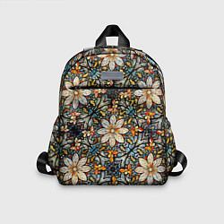 Детский рюкзак Витражная мозайка, цвет: 3D-принт
