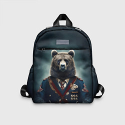 Детский рюкзак Русский медведь от нейросети, цвет: 3D-принт