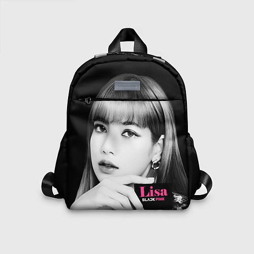 Детский рюкзак Blackpink Lisa Business card / 3D-принт – фото 1