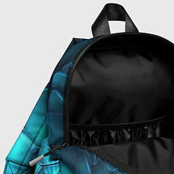Детский рюкзак Cyberpunk ice logo, цвет: 3D-принт — фото 2