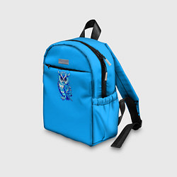 Детский рюкзак Мультяшная сова голубой, цвет: 3D-принт — фото 2