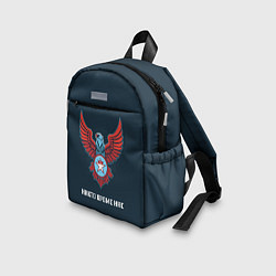 Детский рюкзак Никто кроме нас орел с крыльями, цвет: 3D-принт — фото 2