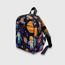 Детский рюкзак Яркий космический паттерн, цвет: 3D-принт — фото 2