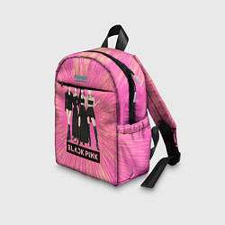 Детский рюкзак Blackpink девушки с лого, цвет: 3D-принт — фото 2