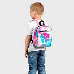 Детский рюкзак Black Clover neon gradient style, цвет: 3D-принт — фото 2