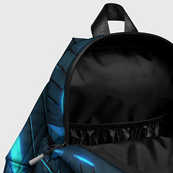Детский рюкзак Cyberpunk neon style, цвет: 3D-принт — фото 2