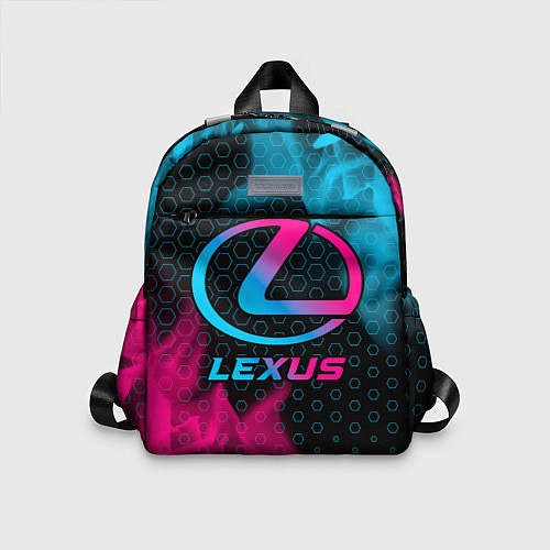 Детский рюкзак Lexus - neon gradient / 3D-принт – фото 1