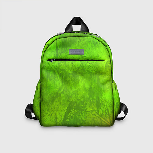 Детский рюкзак Зелёная фантазия / 3D-принт – фото 1