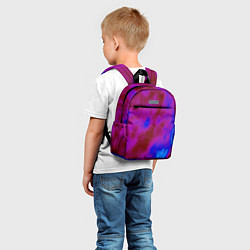 Детский рюкзак Абстрактные разводы на воде, цвет: 3D-принт — фото 2