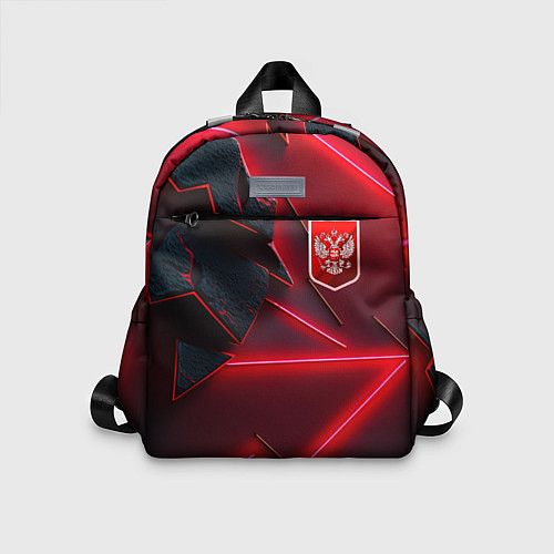 Детский рюкзак Красный герб РФ / 3D-принт – фото 1