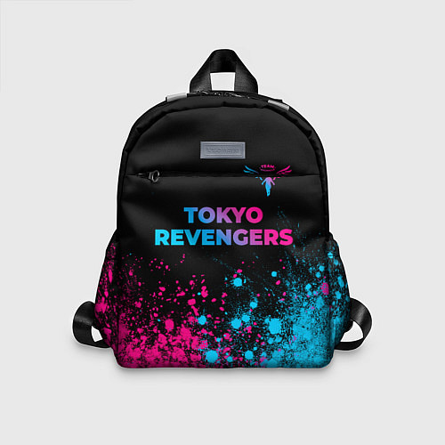 Детский рюкзак Tokyo Revengers - neon gradient: символ сверху / 3D-принт – фото 1
