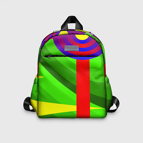 Детский рюкзак Абсолютная абстракция / 3D-принт – фото 1